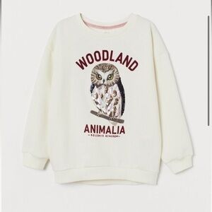 KELZUKI x H&M Long-sleeved top, sweatshirt size 6-8